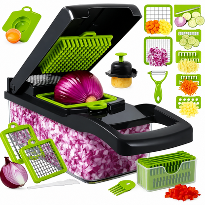 Rallador Picador Verduras 14pcs  Pro
