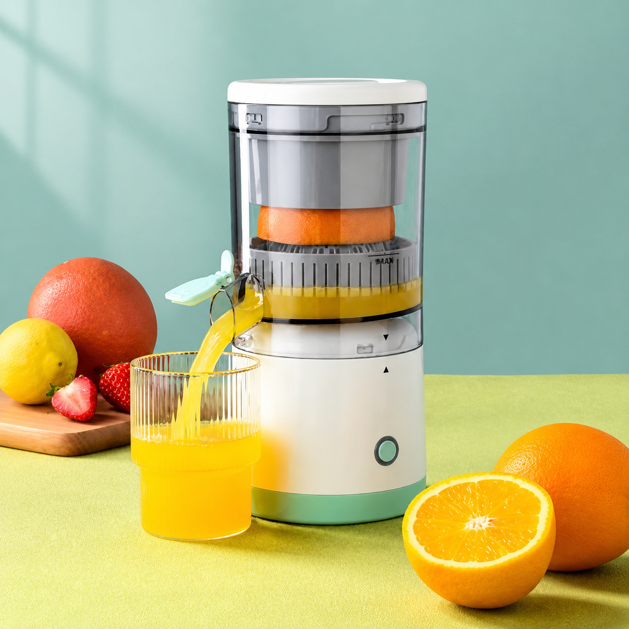 Exprimidor De Naranja Recargable Pro