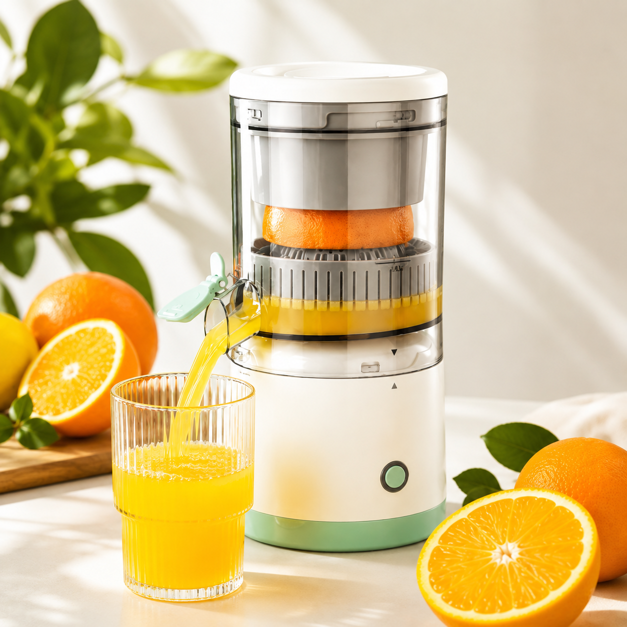 Exprimidor De Naranja Recargable Pro